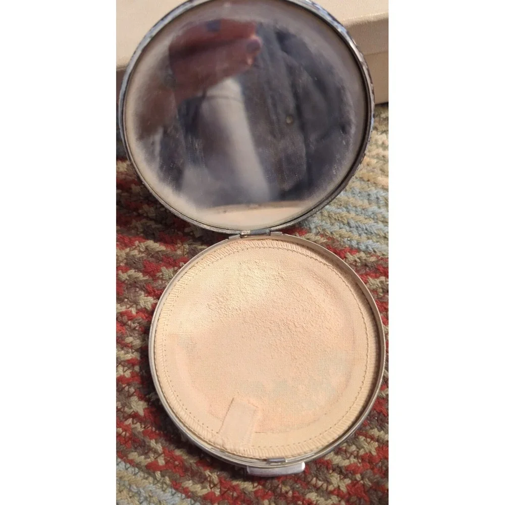 Vintage Mid Century Rex Fifth Avenue Compact and Comb in Chrome